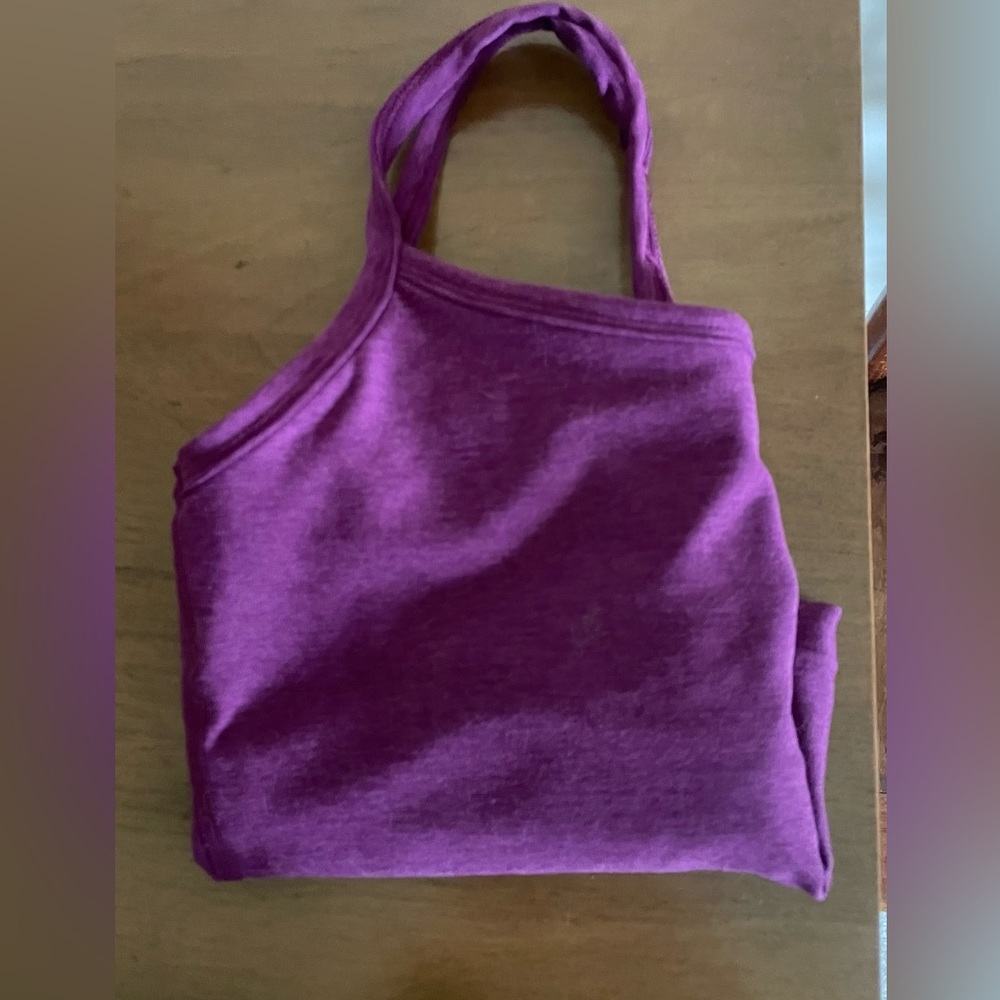 Beyond Yoga Purple Space Dye Crop Tank S NWOT